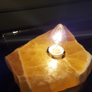 Honeycomb Calcite Lighting