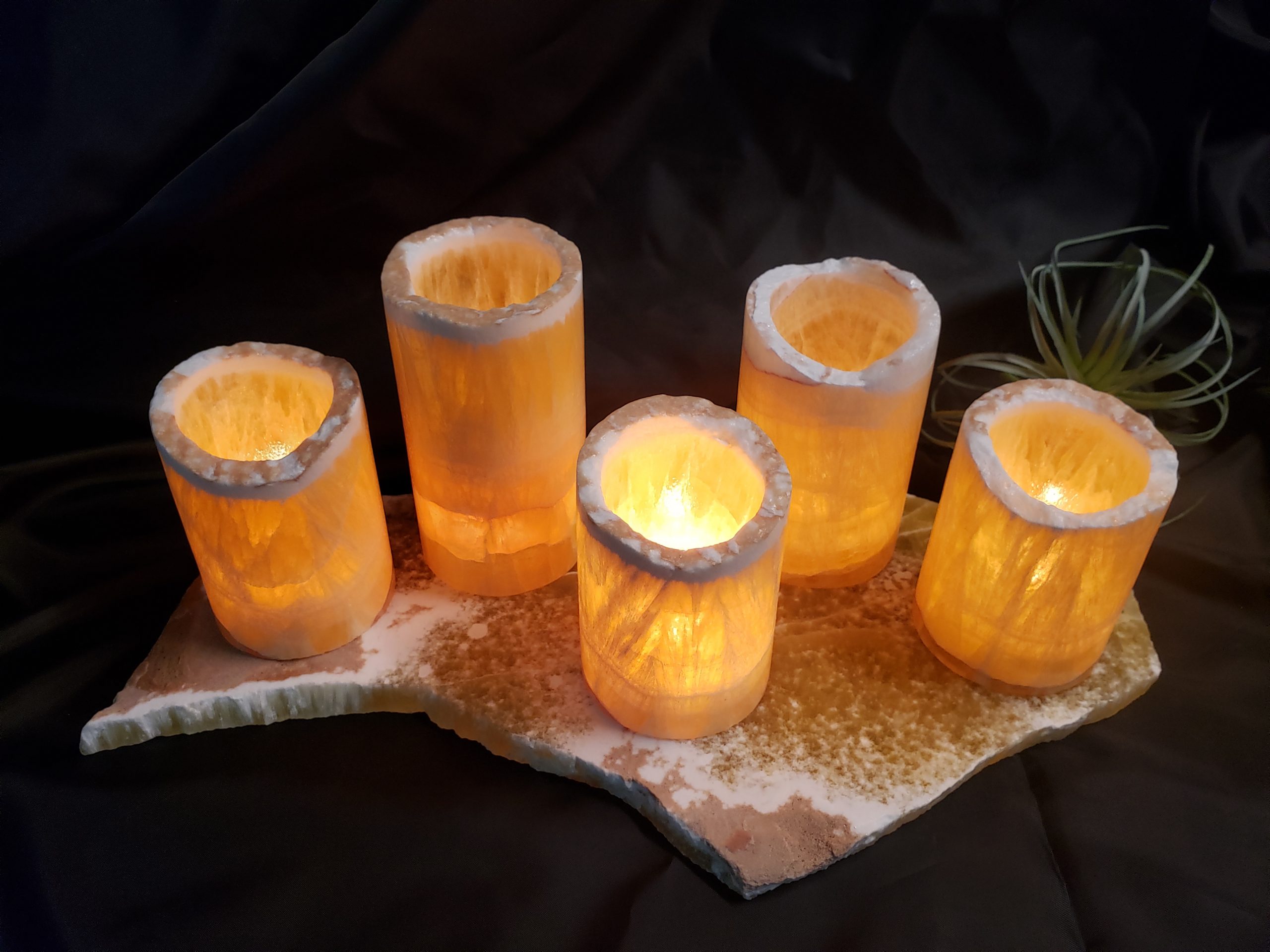 Honeycomb Candle Holder – Redwood Crystals